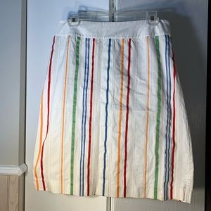 NWOT Liz Clairborne white skirt